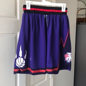 Vintage NBA Shorts 90s Swingman Raptors 8” Inseam